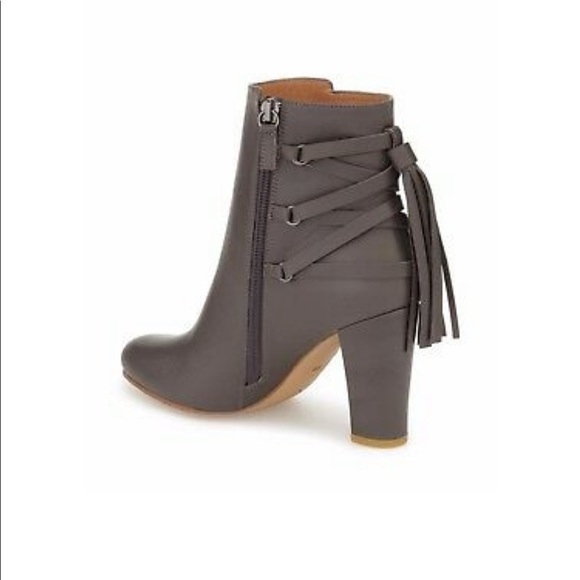 Halogen Grey Heather Sadee Lace-up  Boots/Booties - Picture 4 of 12